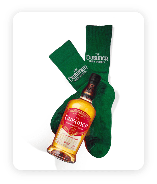 Dubliner - skarpetki zielone alk